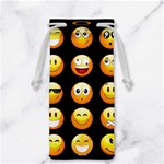 black Emojis Jewelry Bag