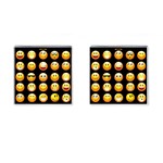 black Emojis Cufflinks (Square)