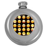 black Emojis Hip Flask (5 oz)