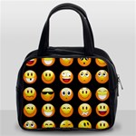 black Emojis Classic Handbag (Two Sides)