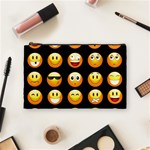 black Emojis Cosmetic Bag (Medium)