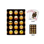 black Emojis Playing Cards (Mini)