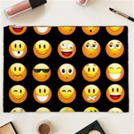 black Emojis Cosmetic Bag (XXL)