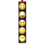 black Emojis Large Book Mark