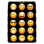 black Emojis Removable Flap Cover (L)