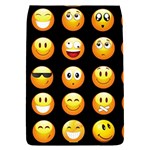 black Emojis Removable Flap Cover (S)