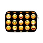 black Emojis Apple iPad Mini Zipper Case