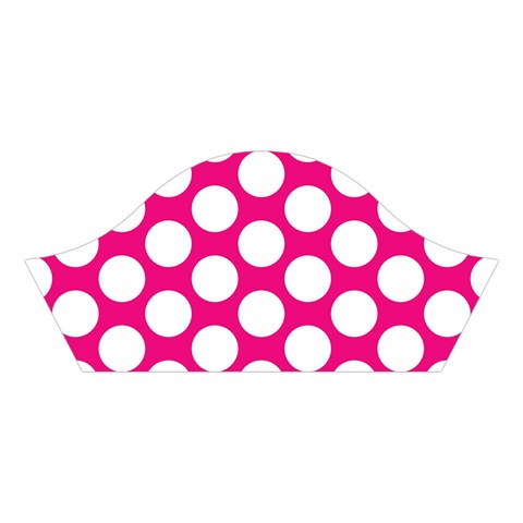 Pink Polkadot Cotton Crop Top from ArtsNow.com Right Sleeve