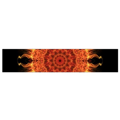 Flaming Sun Flano Scarf (Small) from ArtsNow.com Back