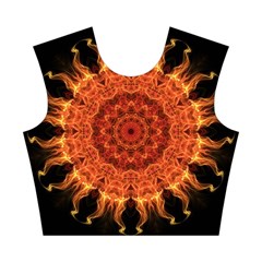 Flaming Sun Cotton Crop Top from ArtsNow.com Front