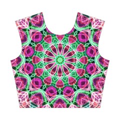 Flower Garden Cotton Crop Top from ArtsNow.com Front