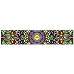 Psychedelic Leaves Mandala Flano Scarf (Small)