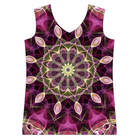 Purple Flower Women s Basketball Tank Top from ArtsNow.com Front