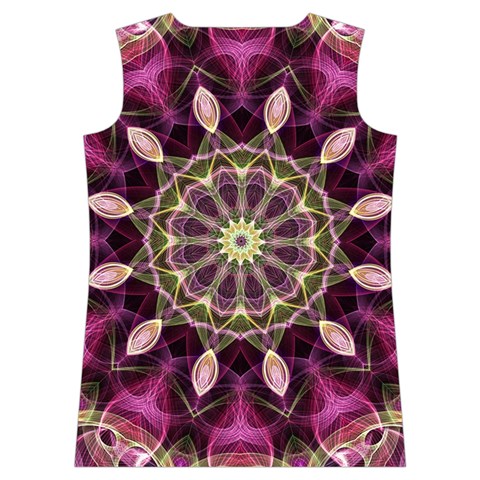 Purple Flower Women s Basketball Tank Top from ArtsNow.com Back