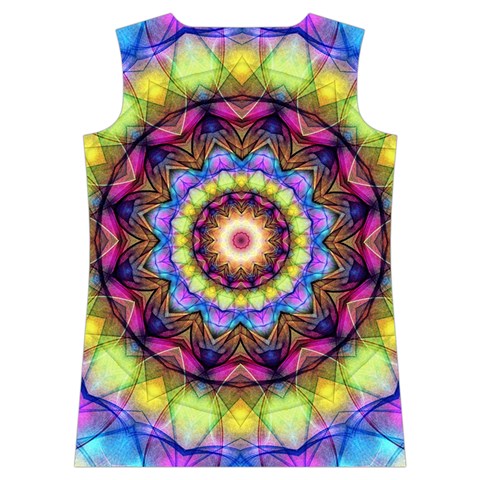 Rainbow Glass Women s Basketball Tank Top from ArtsNow.com Back