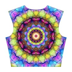 Rainbow Glass Cotton Crop Top from ArtsNow.com Back