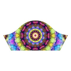 Rainbow Glass Cotton Crop Top from ArtsNow.com Right Sleeve