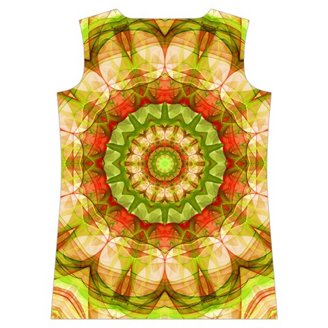 Red Green Apples Mandala Women s Basketball Tank Top from ArtsNow.com Back