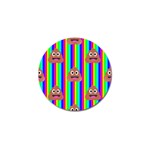 rainbow poo Emoji  Golf Ball Marker (4 pack)