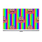 rainbow poo Emoji  Business Card Holder