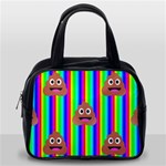 rainbow poo Emoji  Classic Handbag (One Side)