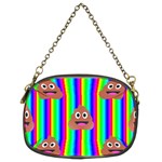 rainbow poo Emoji  Chain Purse (Two Sides)