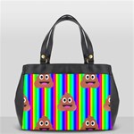 rainbow poo Emoji  Oversize Office Handbag