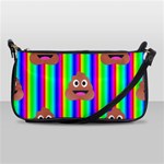 rainbow poo Emoji  Shoulder Clutch Bag