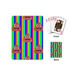 rainbow poo Emoji  Playing Cards (Mini)