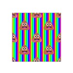 rainbow poo Emoji  Satin Bandana Scarf