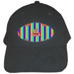 rainbow poo Emoji  Black Cap