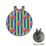 rainbow poo Emoji  Golf Ball Marker Hat Clip