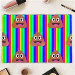 rainbow poo Emoji  Cosmetic Bag (XXL)