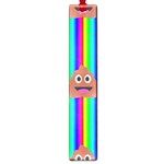 rainbow poo Emoji  Large Book Mark