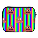 rainbow poo Emoji  Apple iPad 2/3/4 Zipper Case