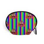 rainbow poo Emoji  Accessory Pouch (Small)