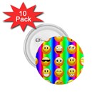 Rainbow emojis 1.75  Button (10 pack) 