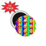 Rainbow emojis 1.75  Magnet (10 pack) 