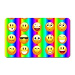 Rainbow emojis Magnet (Rectangular)