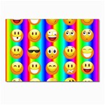 Rainbow emojis Postcard 5  x 7 