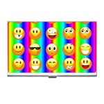 Rainbow emojis Business Card Holder