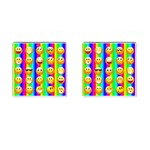 Rainbow emojis Cufflinks (Square)