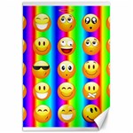 Rainbow emojis Canvas 20  x 30 