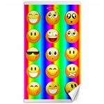 Rainbow emojis Canvas 40  x 72 