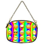 Rainbow emojis Chain Purse (Two Sides)