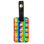 Rainbow emojis Luggage Tag (one side)