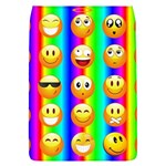 Rainbow emojis Removable Flap Cover (L)