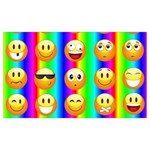 Rainbow emojis Samsung Note 4 Hardshell Back Case