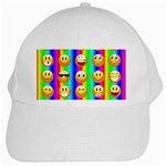 Rainbow emojis White Cap