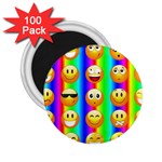 Rainbow emojis 2.25  Magnet (100 pack) 